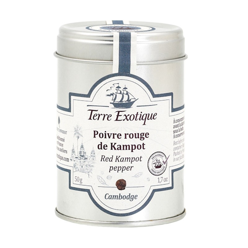 Poivre de Kampot Rouge 50g