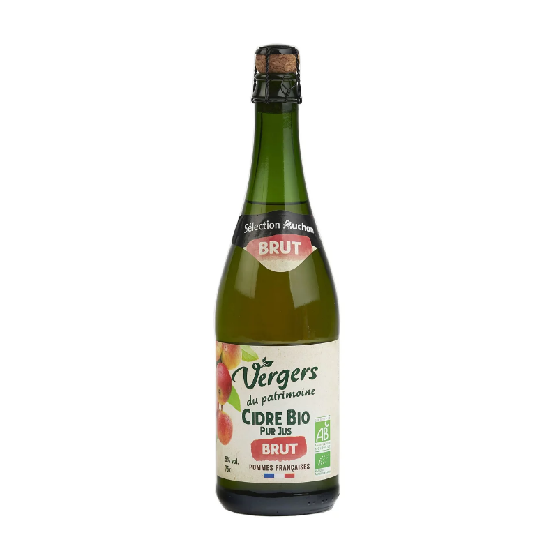 Cidre Brut bio 5% 75cl