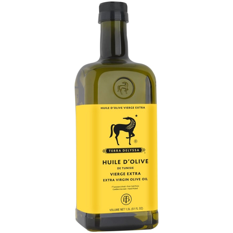 Huile d'Olive de Tunisie Vierge Extra 1.5l