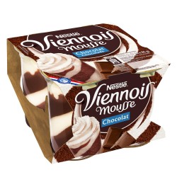 Mousse Liégeoise Chocolat 4x90g