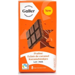 Tablette de Chocolat au Lait Praliné aux Eclats de Caramel 180g