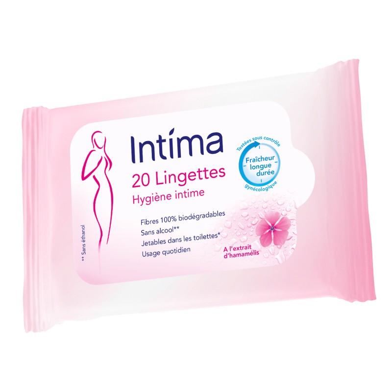 Lingettes Hygiène Intime x20