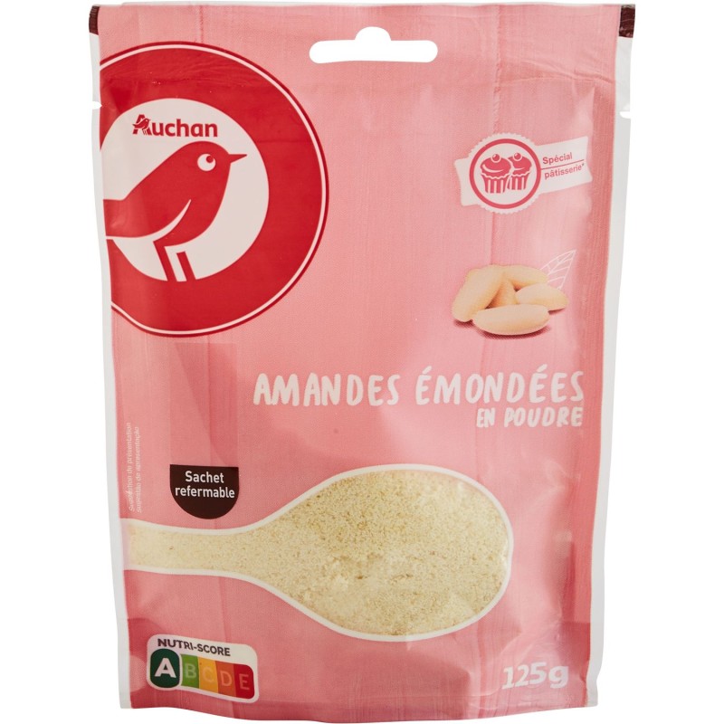 Amandes émondées en poudre 125g