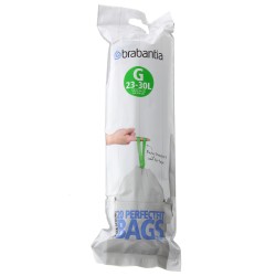Sacs Poubelle avec liens coulissants 23-30L x20