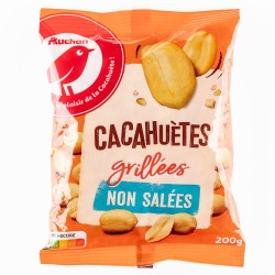 Cacahuètes Grillées sans Sel Ajouté 200g