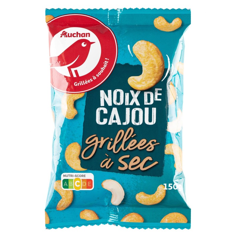 Noix de Cajou Grillées à Sec 150g