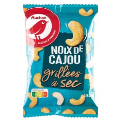 Noix de Cajou Grillées à Sec 150g