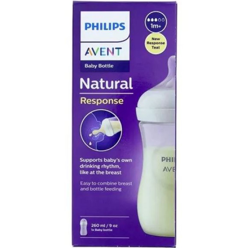 Natural Response Biberon dès 1 mois 260ml