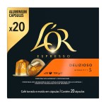 Espresso café delizioso intensité 5 capsule x20