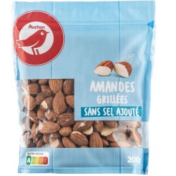 Amandes grillées sans sel ajouté 200g