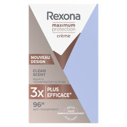 Déodorant Stick Crème Clean Scent 96h 45ml