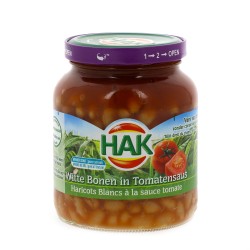 Haricots blancs à la sauce tomate 370ml