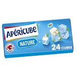 Cubes de fromage nature x24 125g