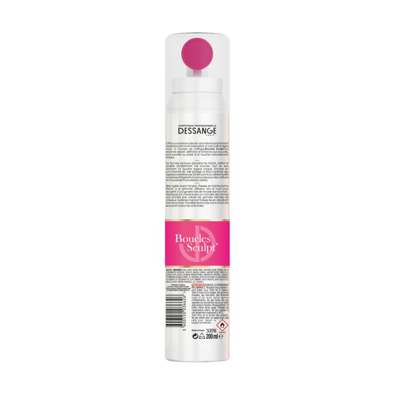 Mousse Cheveux Bouclés 200ml