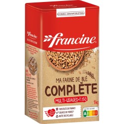 Farine de blé complète multi usages type 150 1kg