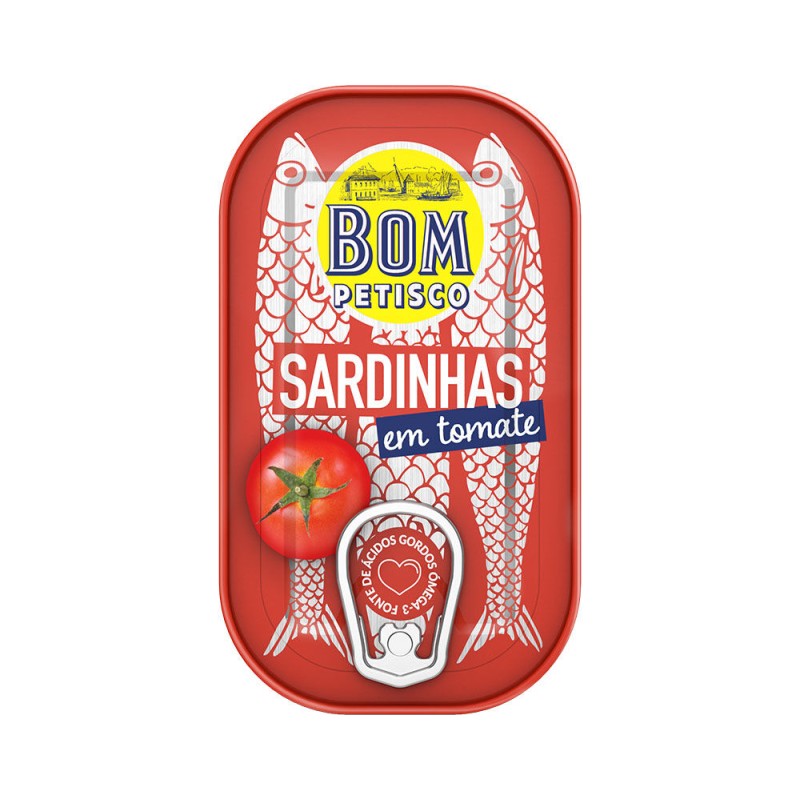 Sardines à la sauce tomate 120g