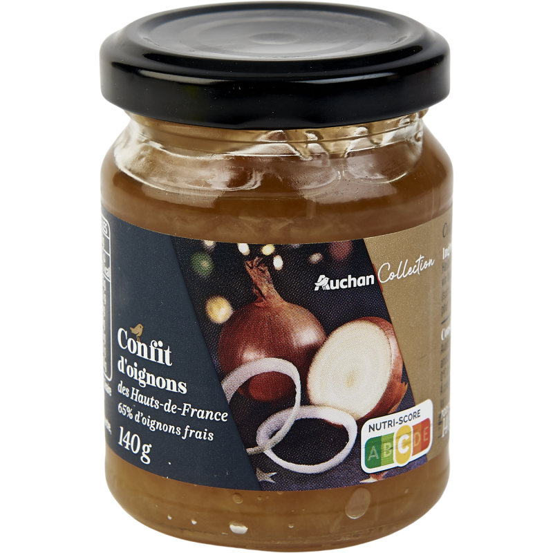 Confit d'oignons des Hauts de France 140g