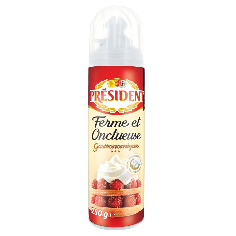 Crème fouettée ferme et onctueuse 250g