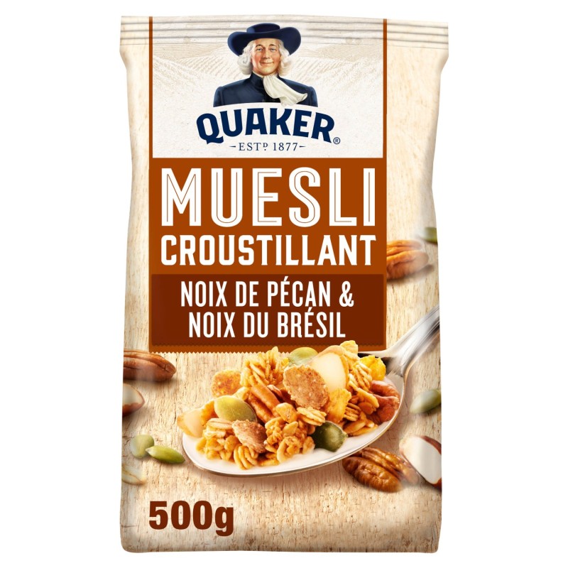 Golden Muesli Noix de Pécan et Noix du Brésil 500g