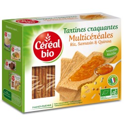 Bio Tartines Craquantes Multi Céréales 145g