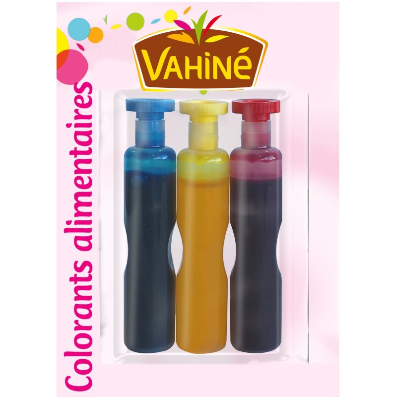 Colorants alimentaires 3x6ml