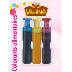 Colorants alimentaires 3x6ml