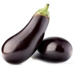 Aubergine pièce
