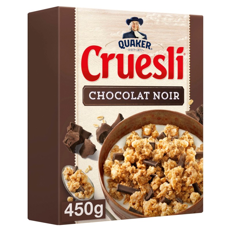 Cruesli Chocolat Noir 450g