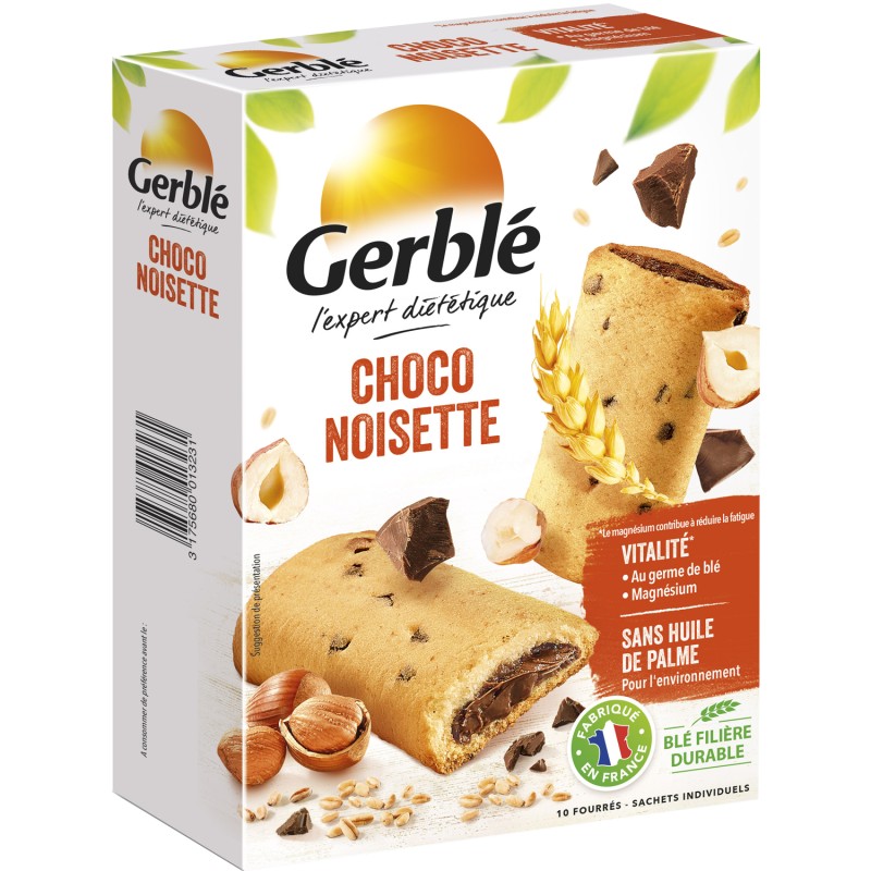 Biscuits Chocolat et Noisette x10 200g