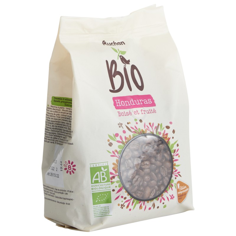 CULTIVONS LE BON Filière Responsable Bio Café en Grains Honduras 500g