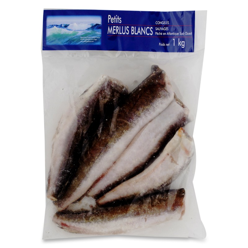 Filet de petits merlus blancs sauvages 1kg