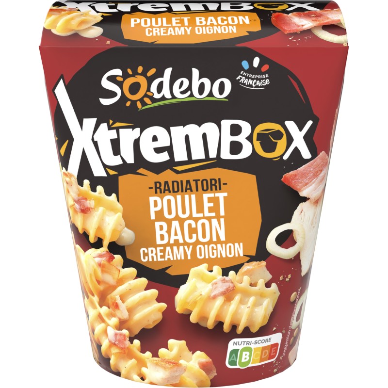 Xtrembox poulet bacon 400g