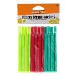 Pinces Ferme Sachets x6