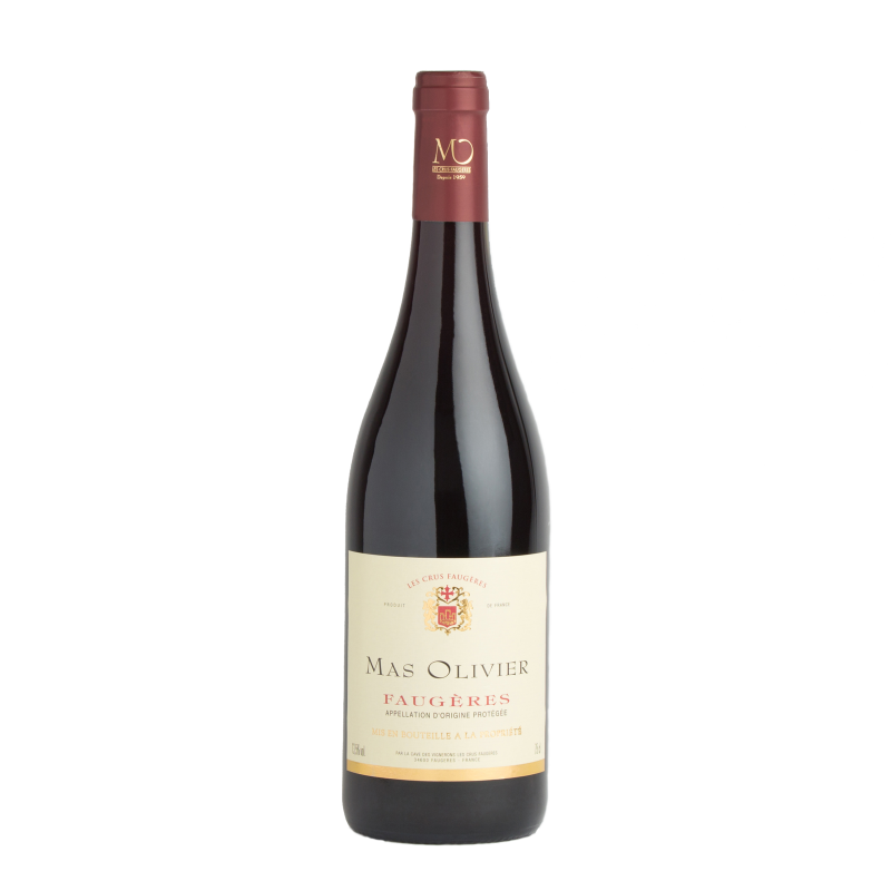 Vin rouge Faugères Mas Olivier 13.5% 75cl