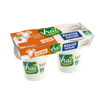 Bio Yaourt au lait de chèvre vanille 2x125g