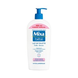 Bébé Lait de Toilette très Doux pompe 400ml