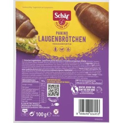 Croissant de bretzel panino sans gluten 2x50g