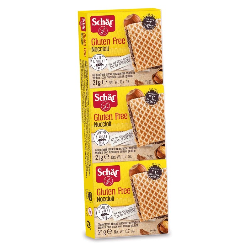 Noccioli sans gluten 3x21g