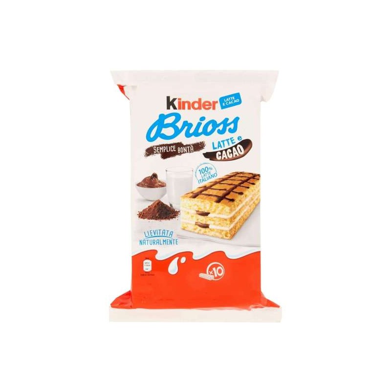 Brioss lait et cacao x10 280g