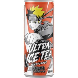 Boisson aromatisée au thé et à la pêche Naruto 33cl