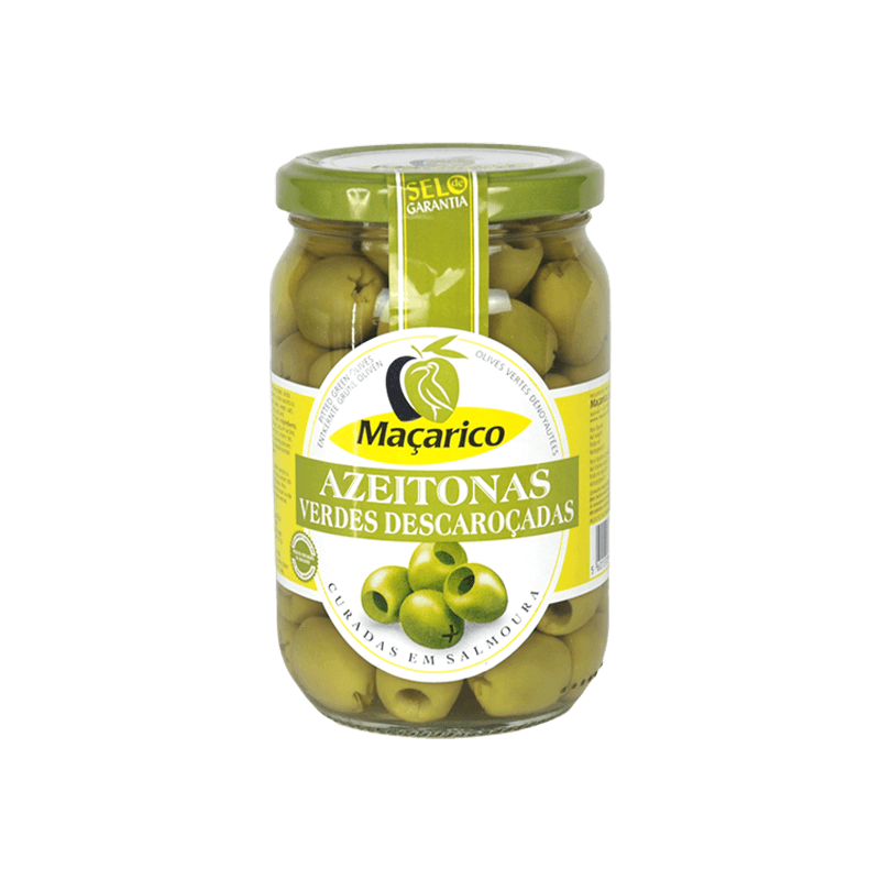Olives Vertes Dénoyautées 165g