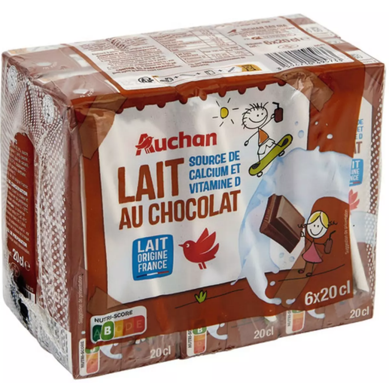 Boisson Lactée au Chocolat 6x20cl