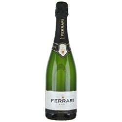 Vin blanc pétillant Ferrari brut Trentodoc 12.5% 75cl