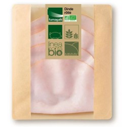 Bio Dinde Rôtie 4 Tranches 70g
