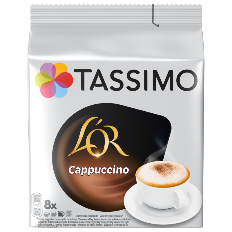 Dosettes café l'or cappuccino x8