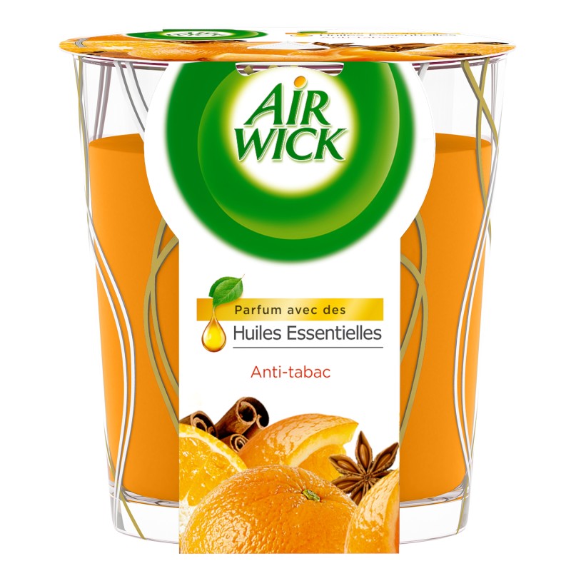 Essential Oils Infusion Bougie Anti-Tabac 105g