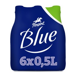 Eau pétillante bleu 6x50cl