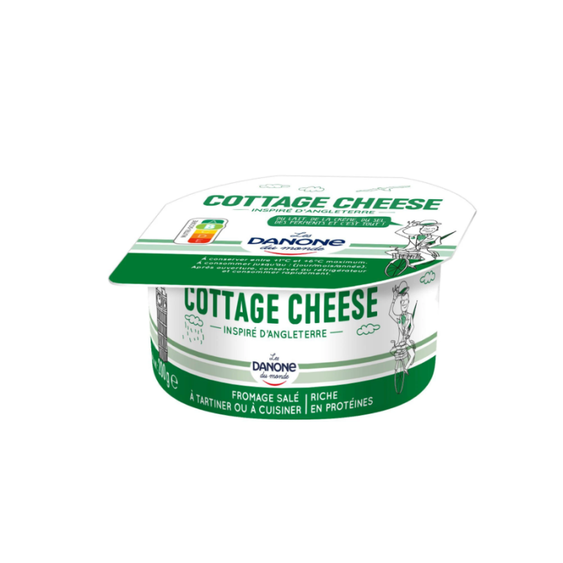 Cottage cheese fromage blanc à tartiner ou à cuisiner 200g