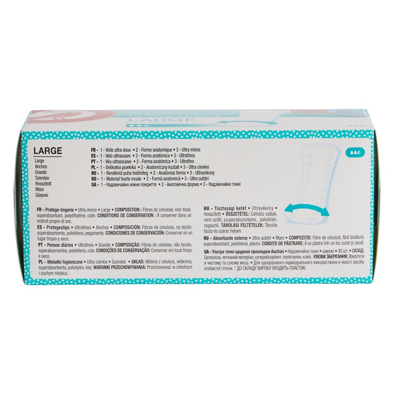 Protège slip large x30