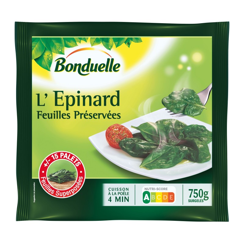 Epinard en Feuilles 750g